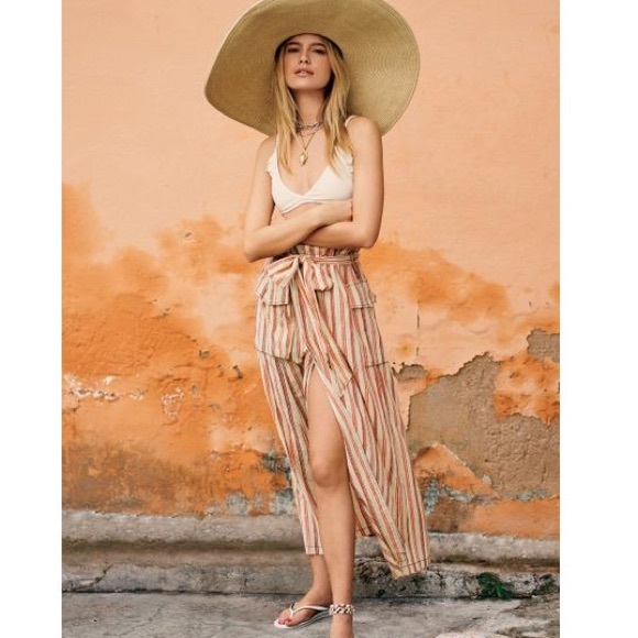 Free People Dresses & Skirts - Free People One Natalia Striped Skirt